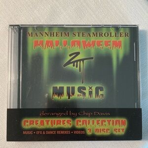 Halloween 2 Creatures Collection CD Mannheim Steamroller‎ Set of 3